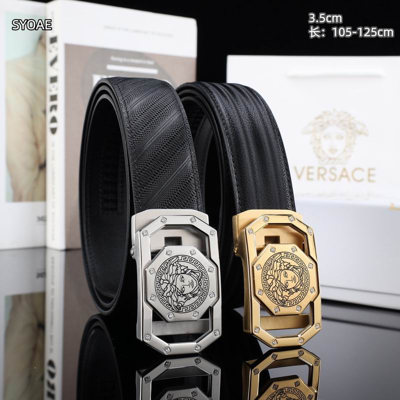 Versace belt 35mm(自动扣）105-125cm 8L533